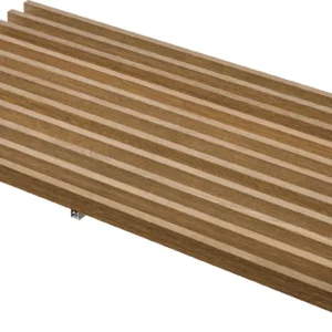 Ažūrinės pakabinamos lubos iš 20 mm pločio x 40 mm gylio tašelių, su 40 mm tarpu